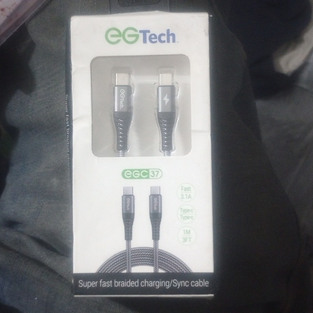 Type c to type c charging cable